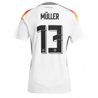 Maglie da calcio Germania Thomas Muller #13 Prima Maglia Femminile Europei 2024 Manica Corta